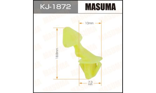 Клипса крепёжная обшивки двери Masuma, для Honda, арт. KJ-1872