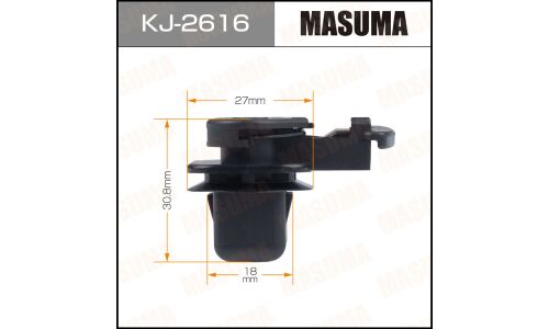 Клипса крепёжная заднего сиденья Masuma, для Honda, арт. KJ-2616