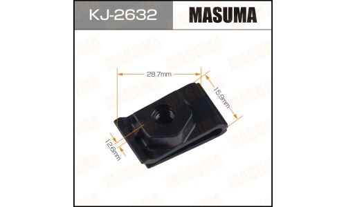 Клипса крепёжная деталей кузова Masuma, для Infiniti, Nissan, арт. KJ-2632