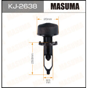 Клипса крепёжная решетки радиатора Masuma, для Lexus, Scion, Toyota, арт. KJ-2638
