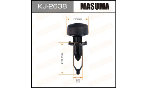 Клипса крепёжная решетки радиатора Masuma, для Lexus, Scion, Toyota, арт. KJ-2638