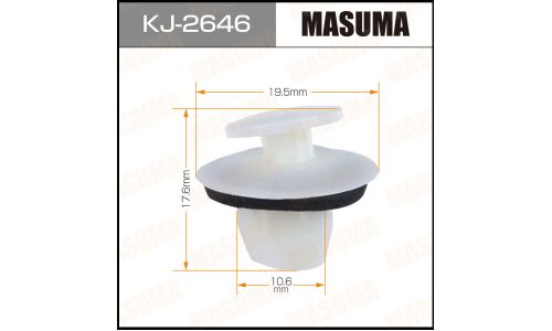 Клипса крепёжная стоп-сигнала Masuma, для Lexus, Scion, Toyota, арт. KJ-2646