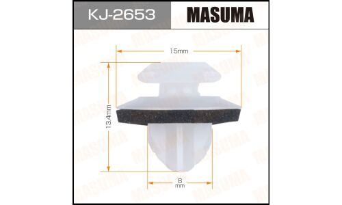 Клипса крепёжная накладок крыла Masuma, для Lexus, Toyota, арт. KJ-2653