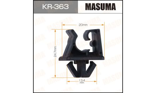 Клипса крепёжная держателя капота Masuma, для Hyundai, KIA, арт. KR-363