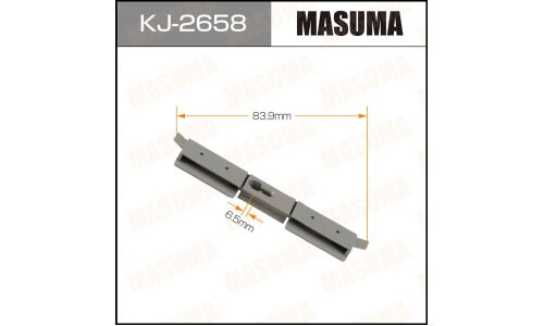 Клипса крепёжная молдинга дверей Masuma, для Honda, арт. KJ-2658