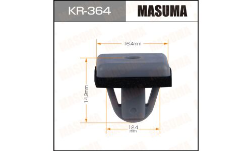 Клипса крепёжная деталей кузова Masuma, для Hyundai, арт. KR-364