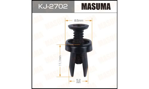 Клипса крепёжная жабо Masuma, для Mazda, арт. KJ-2702