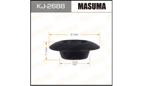 Клипса крепёжная деталей кузова Masuma, для Nissan, арт. KJ-2688