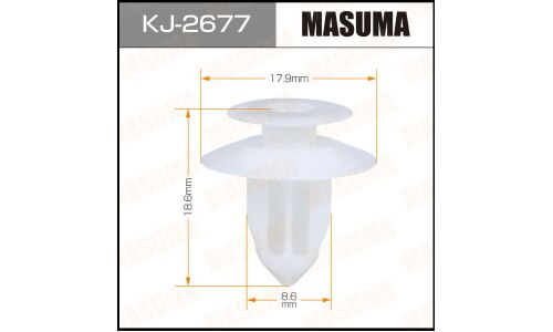 Клипса крепёжная молдинга дверей Masuma, для Lexus, Toyota, арт. KJ-2677