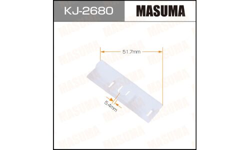 Клипса крепёжная крепления уплотнителя молдинга ветрового стекла Masuma, для Lexus, арт. KJ-2680