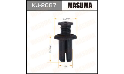 Клипса крепёжная деталей кузова Masuma, для Mazda, арт. KJ-2687