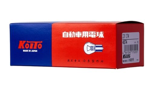 Лампа Koito P27W (BA15s, S25), 12В, 27Вт, арт. 4574