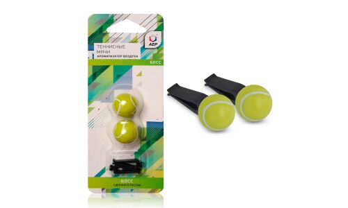Ароматизатор в дефлектор АЕР «Теннисные мячи» Босс, полимерный, арт. А 2303
