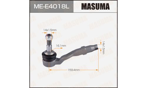 Наконечник рулевой тяги Masuma, для BMW 5-Series (F10), арт. ME-E4018L