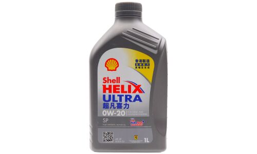 Масло моторное Shell Helix Ultra 0w20, синтетическое, API SP, ACEA C5, универсальное, 1л, арт. 550063070