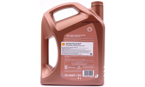 Масло моторное Shell Helix Ultra 0w20, синтетическое, API SP, ACEA C5, универсальное, 4л, арт. 550058089