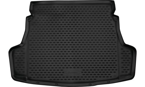 Коврик модельный Autofamily Element для Toyota Corolla Axio с 2012 г., в багажник, полиуретан, черный цвет, 1шт