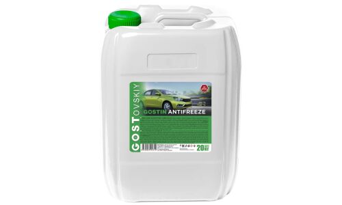 Антифриз GOSTovsky Antifreeze Gostin, зелёный, -40°C, 20кг, арт. 803151