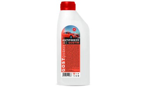 Антифриз GOSTovsky Antifreeze Gostin, красный, -40°C, 1кг, арт. 803510