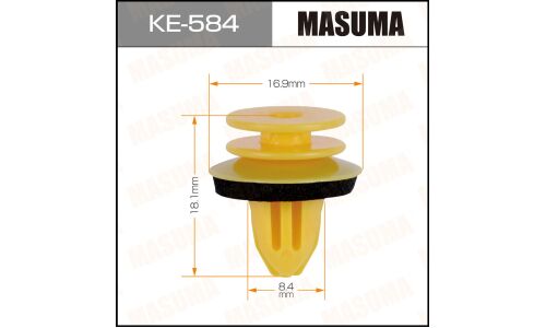 Клипса крепёжная обшивки двери Masuma, для Mercedes-Benz, арт. KE-584