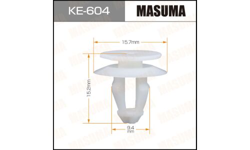 Клипса крепёжная обшивки двери Masuma, для Audi, арт. KE-604