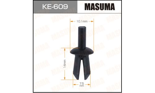 Клипса крепёжная бампера Masuma, для Audi, Skoda, Volkswagen, арт. KE-609