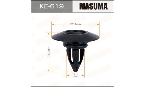 Клипса крепёжная накладок порога Masuma, для BMW, арт. KE-619