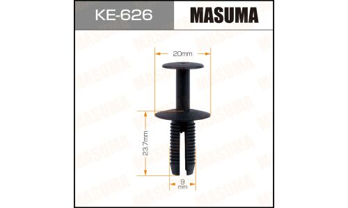 Клипса крепёжная деталей кузова Masuma, для BMW, арт. KE-626