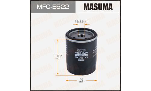 Фильтр масляный Masuma, арт. MFC-E522
