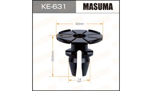 Клипса крепёжная накладок порога Masuma, для BMW, арт. KE-631