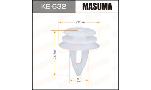 Клипса крепёжная деталей салона Masuma, для BMW, арт. KE-632