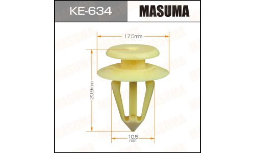 Клипса крепёжная корпуса наружного зеркала Masuma, для Audi, Volkswagen, арт. KE-634