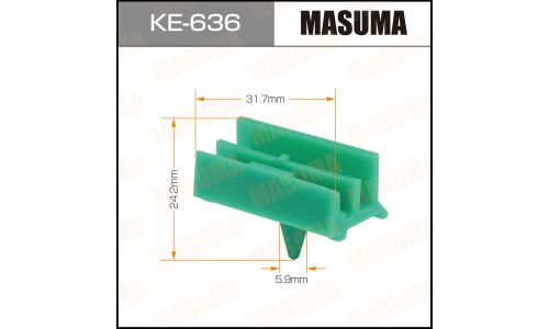 Клипса крепёжная накладок порога Masuma, для BMW, арт. KE-636