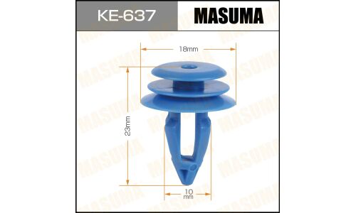 Клипса крепёжная деталей салона Masuma, для BMW, Land Rover, арт. KE-637