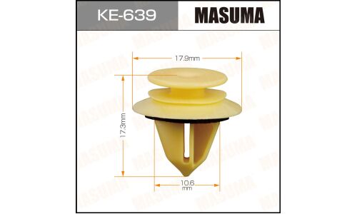 Клипса крепёжная обшивки салона Masuma, для Mercedes-Benz, арт. KE-639