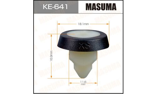 Клипса крепёжная кузова Masuma, для Audi, Skoda, Volkswagen, арт. KE-641