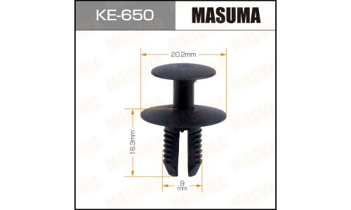 Клипса крепёжная деталей салона Masuma, для Mercedes-Benz, арт. KE-650