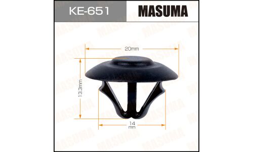 Клипса крепёжная шумоизоляция пола Masuma, для Mercedes-Benz, арт. KE-651