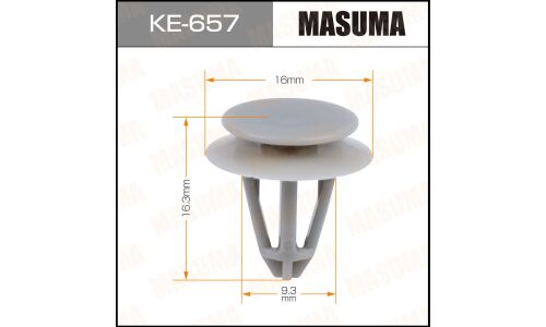 Клипса крепёжная деталей салона Masuma, для Mercedes-Benz, арт. KE-657