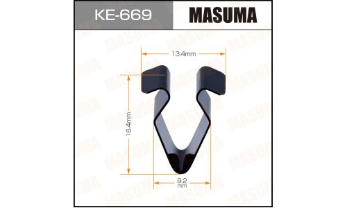 Клипса крепёжная обшивки салона Masuma, для Audi, Skoda, Volkswagen, арт. KE-669