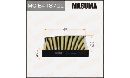Фильтр салонный Masuma, угольный, арт. MC-E4137CL