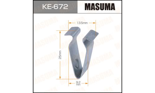 Клипса крепёжная обшивки багажника Masuma, для Volkswagen, арт. KE-672