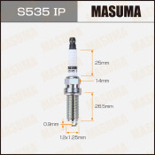 Свеча зажигания Masuma Iridium+Platinum с иридиевым/платиновым электродом, арт. S535IP
