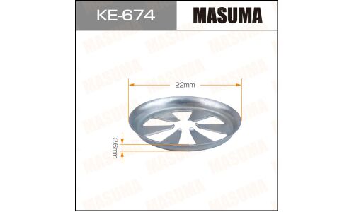 Крепёж шумоизоляции капота Masuma, для Volkswagen, арт. KE-674