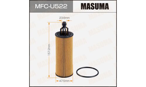 Фильтр масляный Masuma, арт. MFC-U522