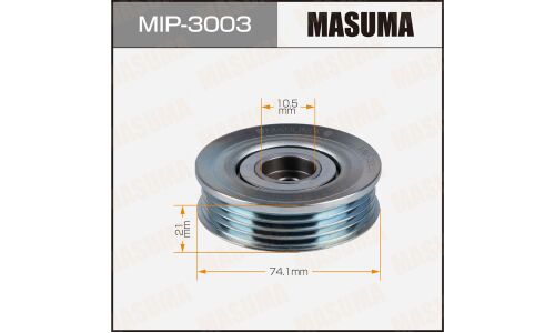 Ролик натяжителя ремня привода навесного оборудования, 6G72, 6G74