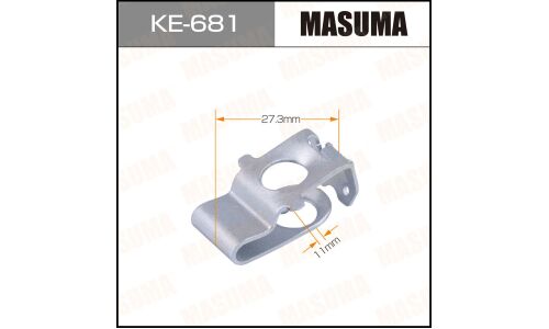 Клипса крепёжная крепления защиты днища Masuma, для Audi, арт. KE-681