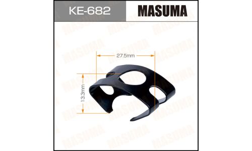 Клипса крепёжная крепления тормозных трубок Masuma, для Audi, Skoda, Volkswagen, арт. KE-682
