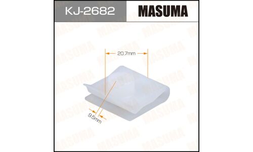 Клипса крепёжная деталей кузова Masuma, для Nissan, арт. KJ-2682