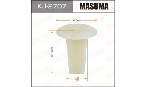 Клипса крепёжная деталей салона Masuma, для Honda, арт. KJ-2707